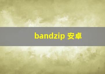 bandzip 安卓